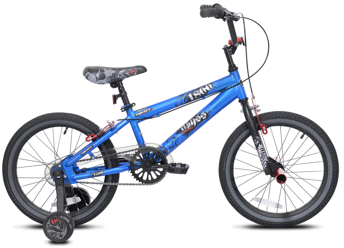 18-inch Blue Freestyle BMX Bicycle B298