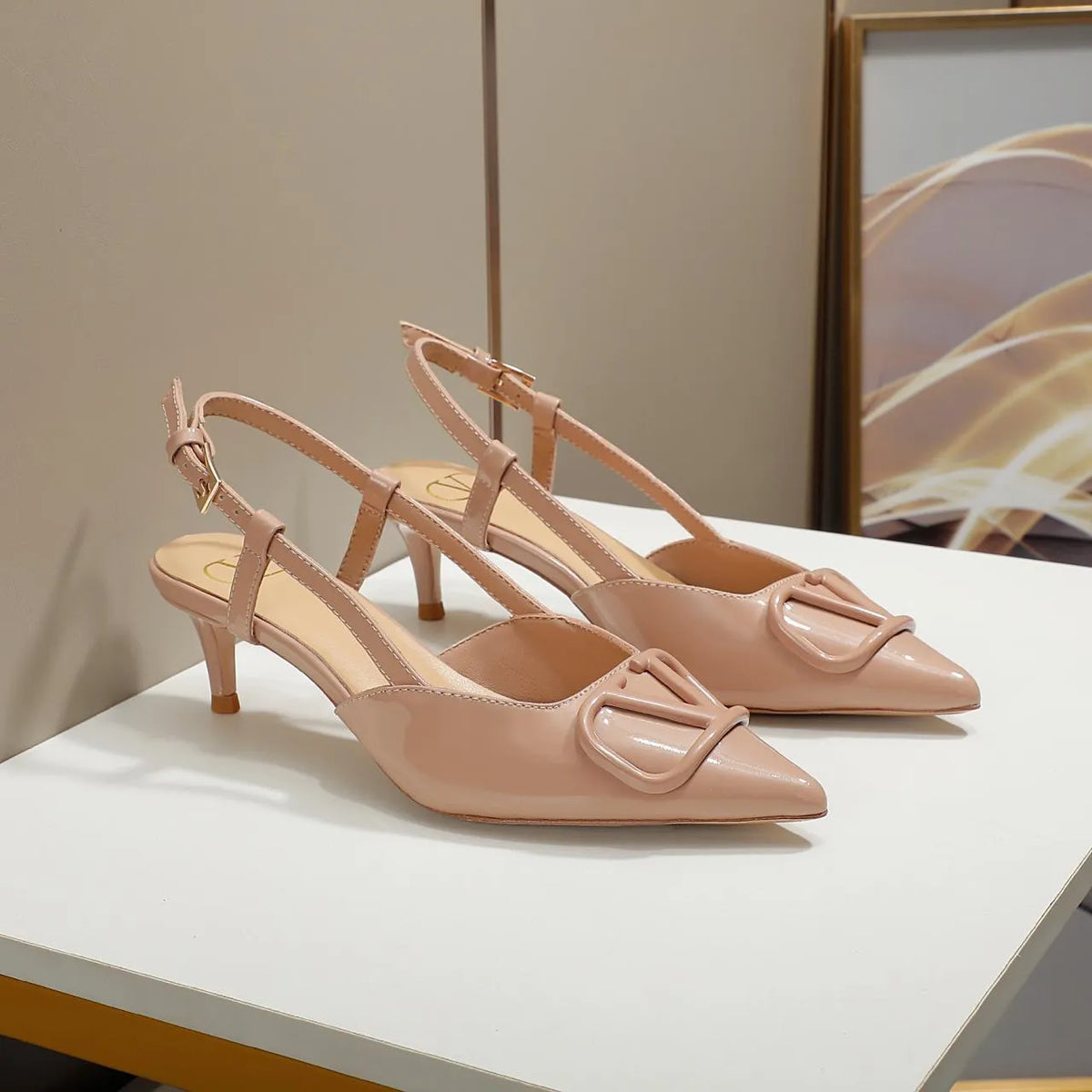 Women Shoes Heel 4.5 cm R4884