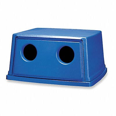 Blue Plastic Bottle/Can Recycling Top E988468