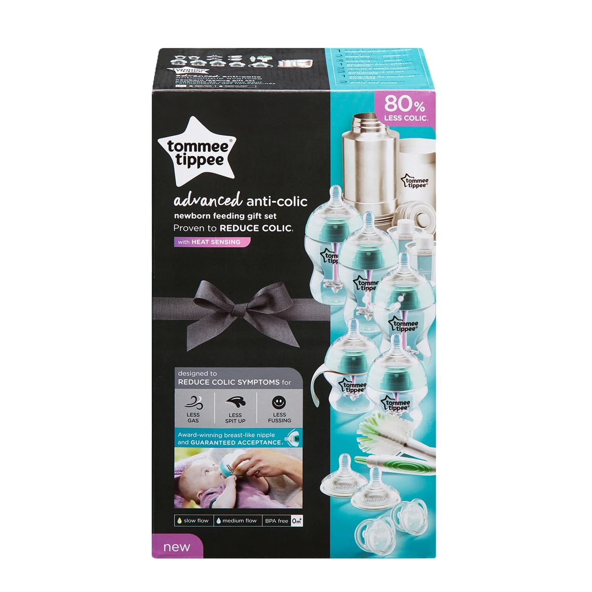 Anti Colic Newborn Baby Bottle Feeding Gift Set V87500