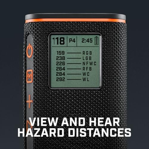 Golf GPS Speaker with LCD Screen and Magnetic Mount P18340