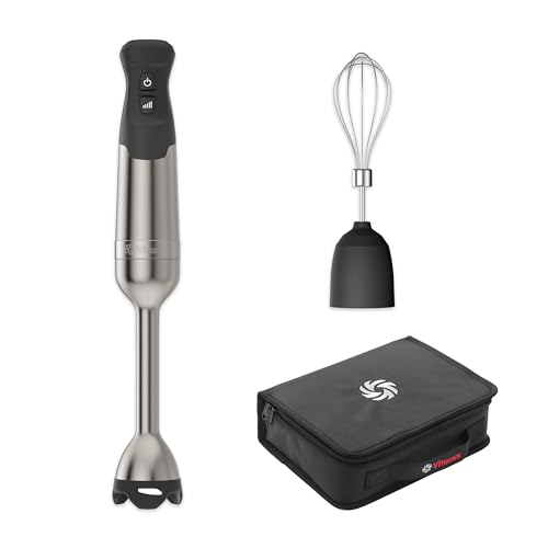 5-Speed Immersion Blender Bundle, 625-Watt Motor, Stainless Steel/Black R441