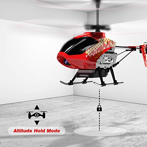 Mini RC Helicopter with Camera (Red) L990465