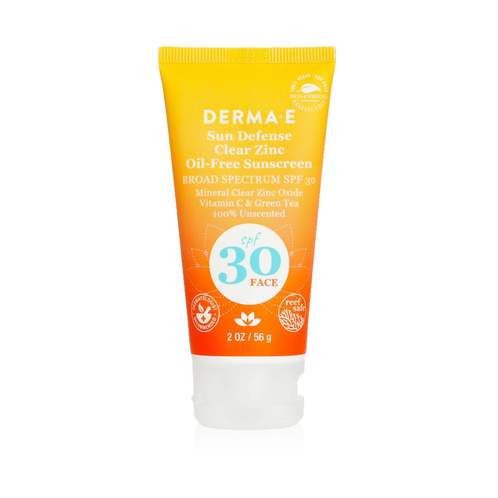 Clear Zinc Oil Free Sunscreen SPF 30 Face 56g/2oz D29379