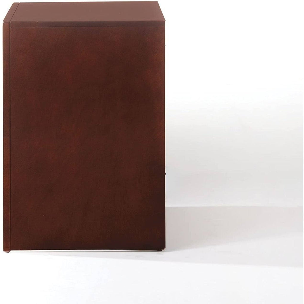 Brown Cherry 2-Drawer Nightstand B207088