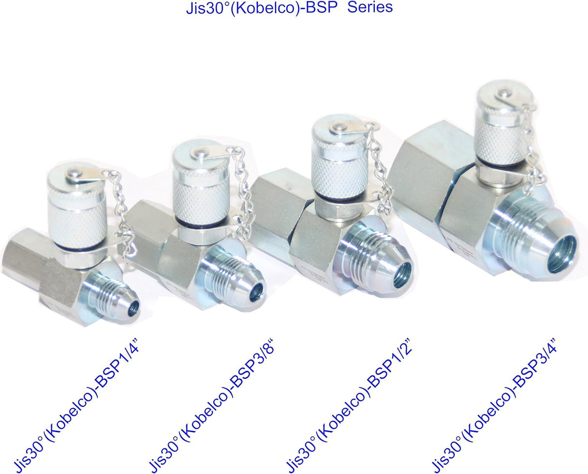 Hydraulic Swivel Run Tees Tester Coupling Kit V955