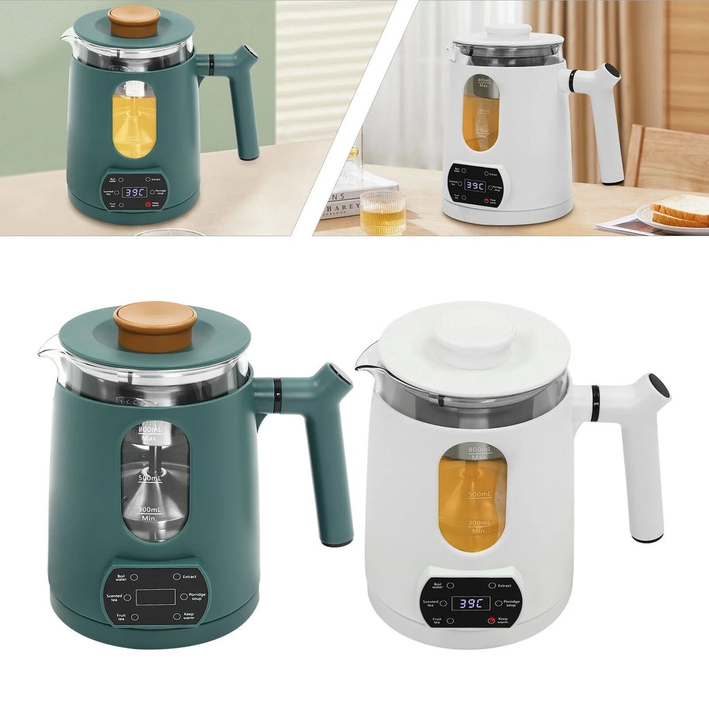 600W 0.8L Temperature Control Electric Tea Kettle O139255