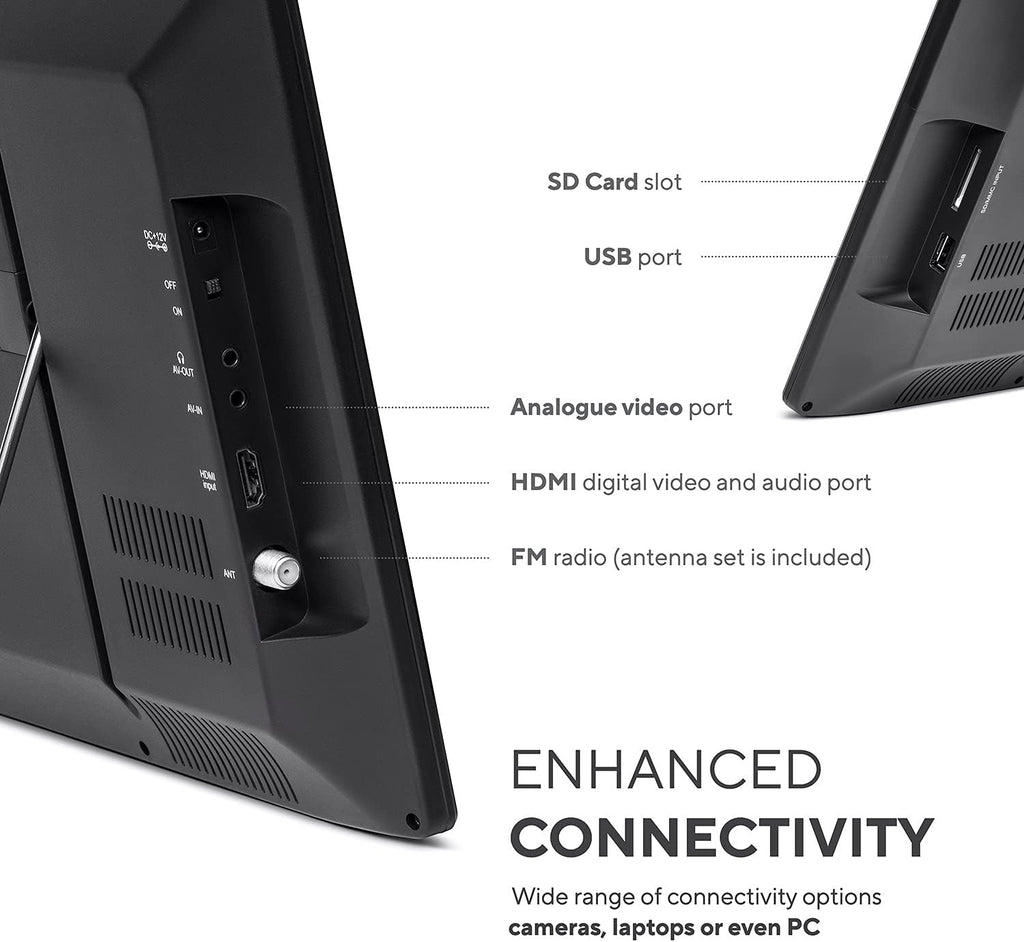 Portable Battery Powered HD-TV LCD Monitor N9309