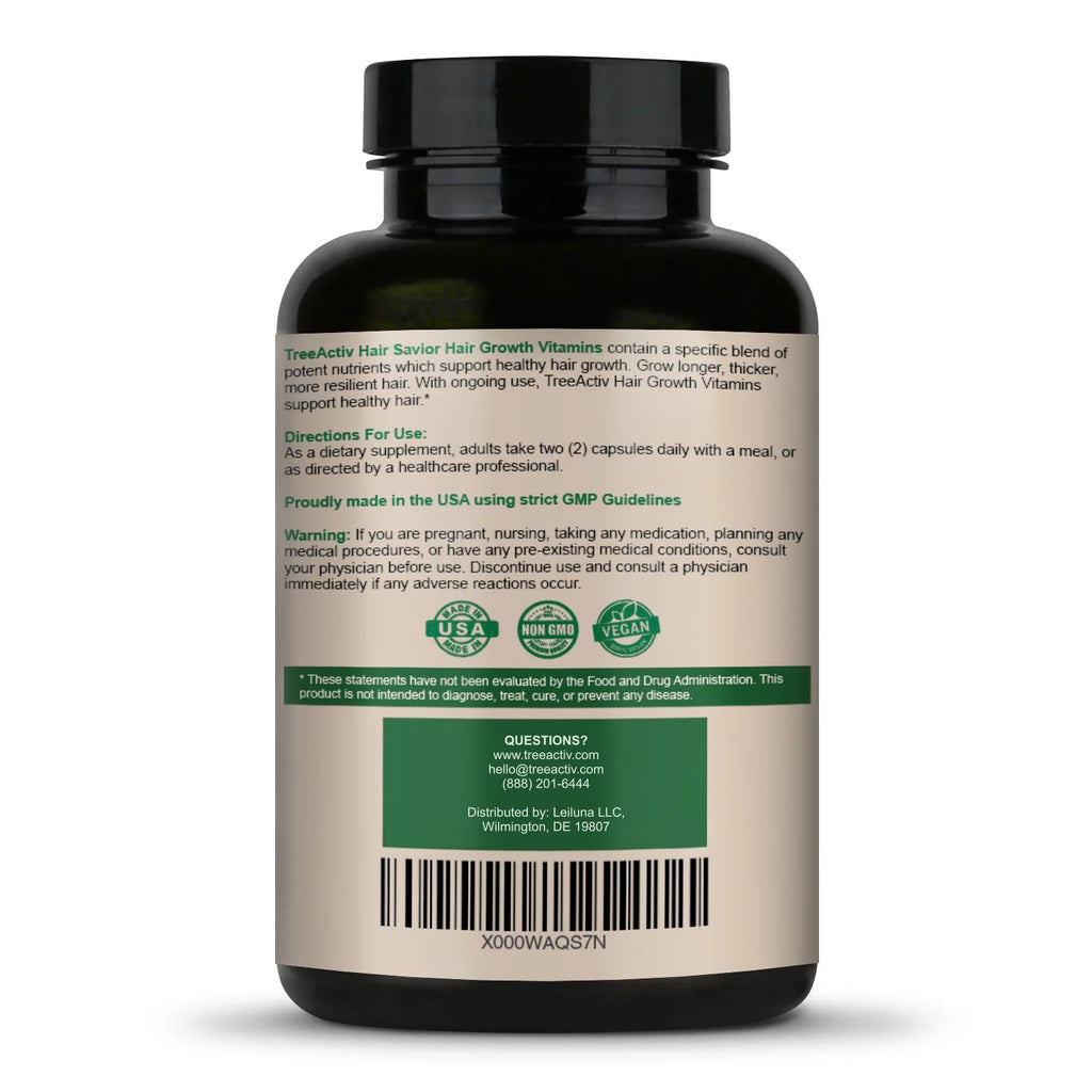 60 Capsules Hair Growth Supplement W94370
