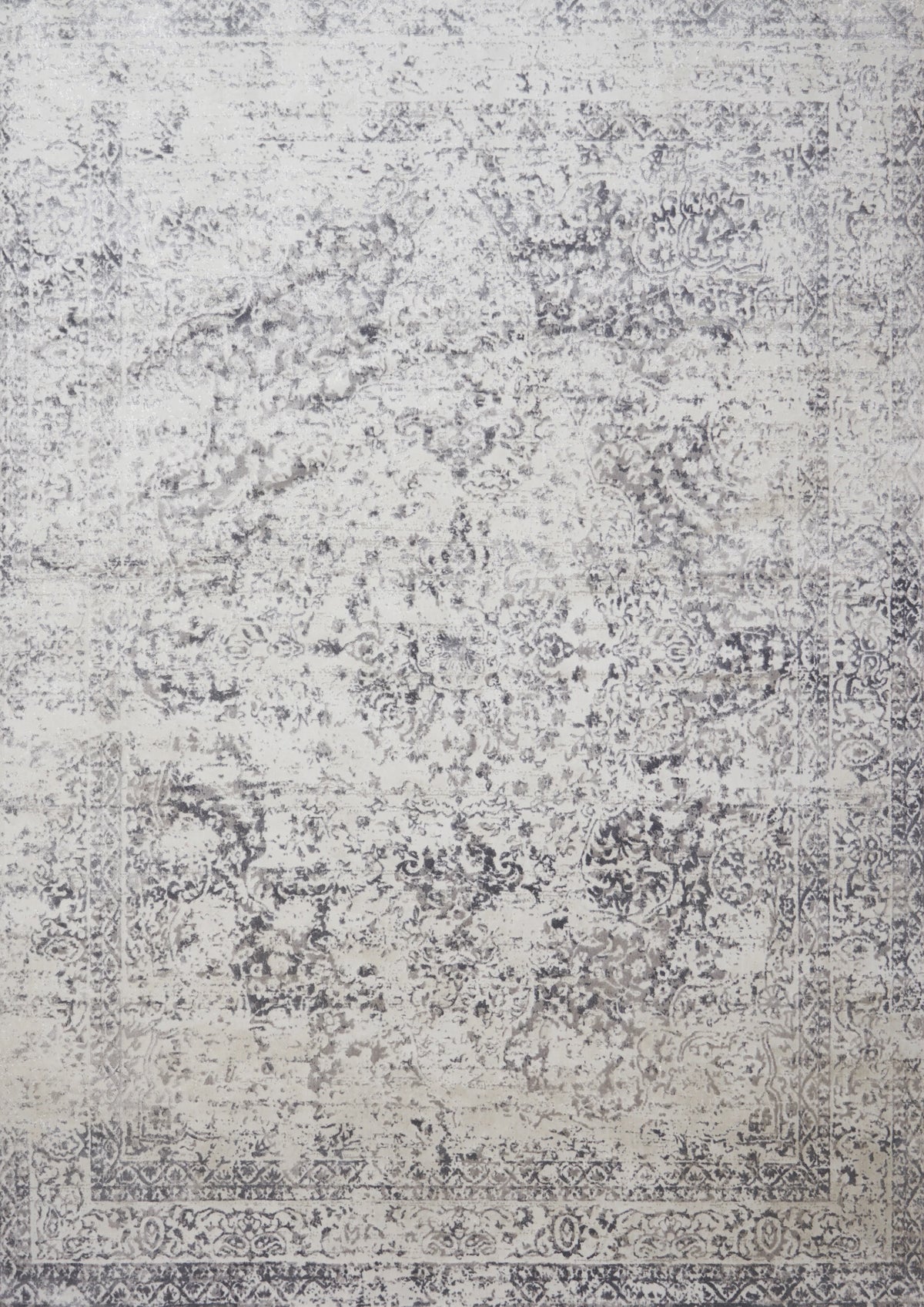 Silver Lt. Grey 6'7 x 9'2 Rug W371