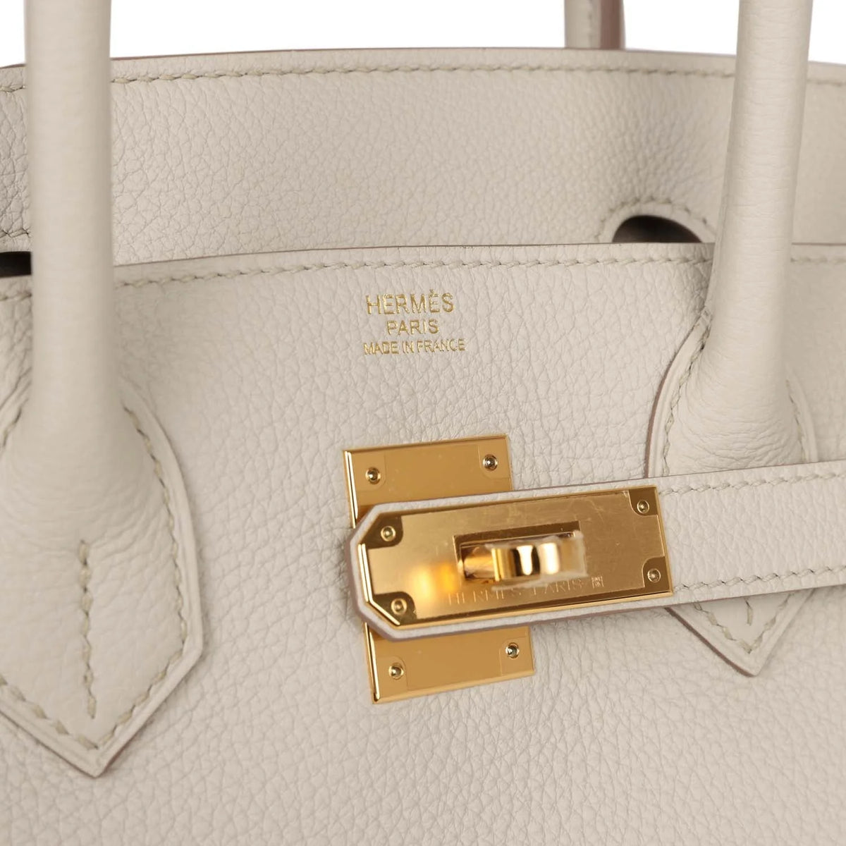 Beton Togo Leather Handbag X77932