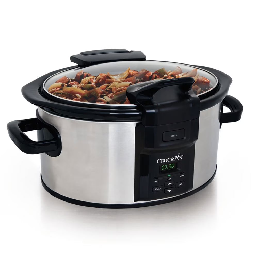 6 Qt Stainless Steel Slow Cooker H97123