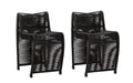 Black Rope Counter Stool Set of 2 Z60646