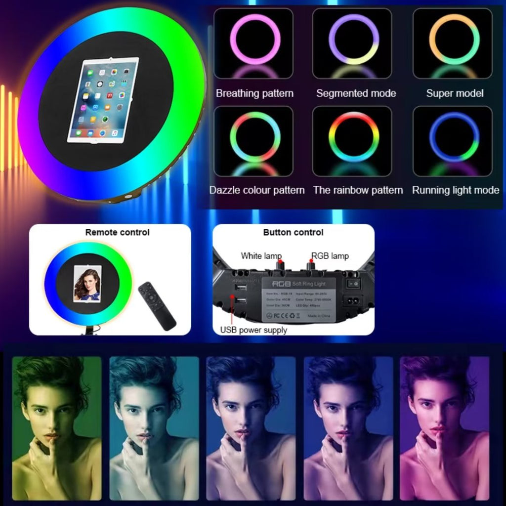 iPad Photo Booth with RGB Ring Light I10943