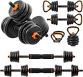 Adjustable Dumbbell Set Black C5346