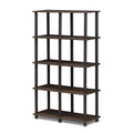 8 Space Shelf Walnut Brown D804117