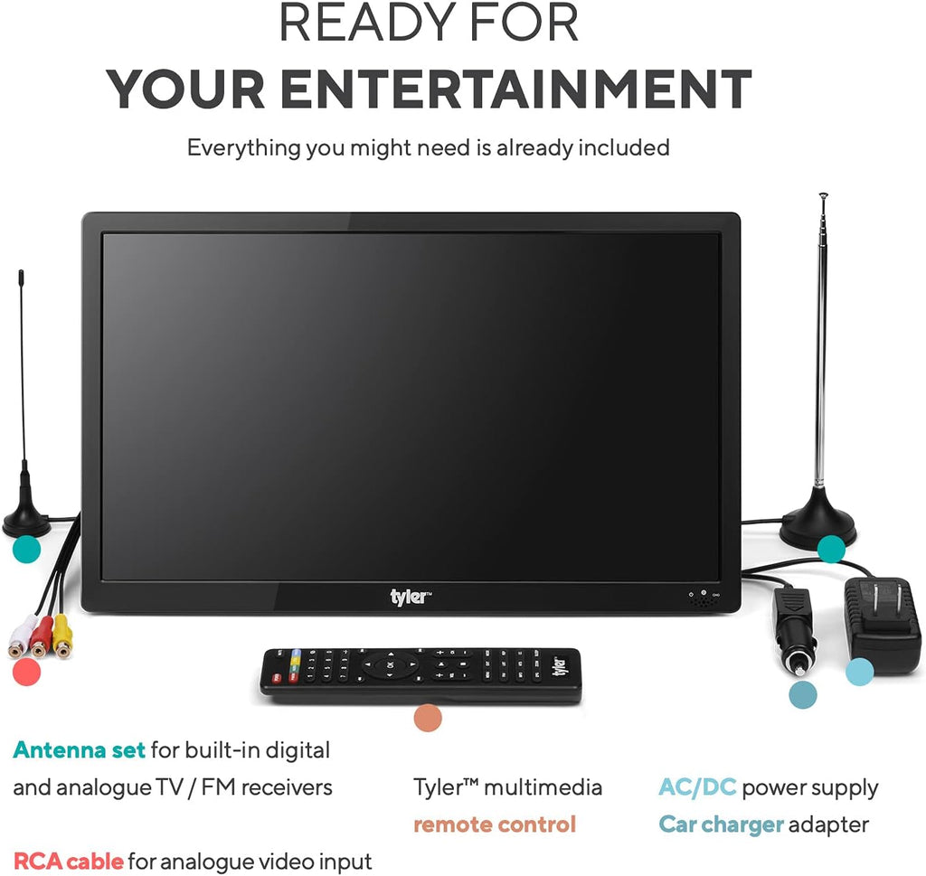 Portable Battery Powered HD-TV LCD Monitor N9309