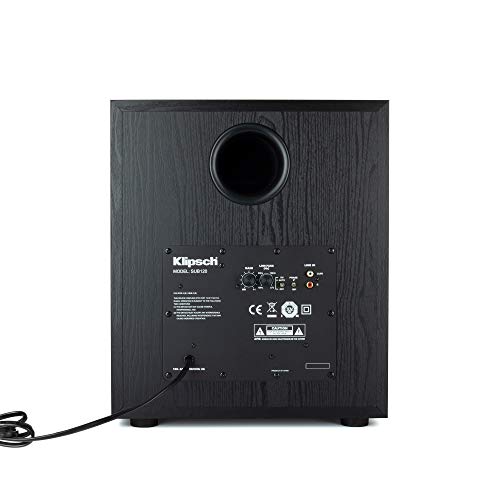 Black Subwoofer Speaker Pair V4685