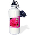 Pink Rose 21 oz Sports Water Bottle Y9566