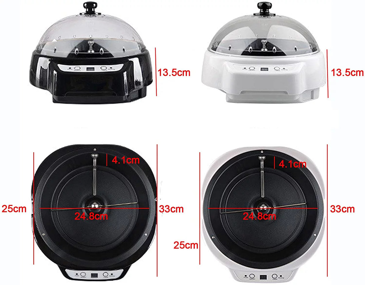 Black Electric Coffee Roaster Machine H872