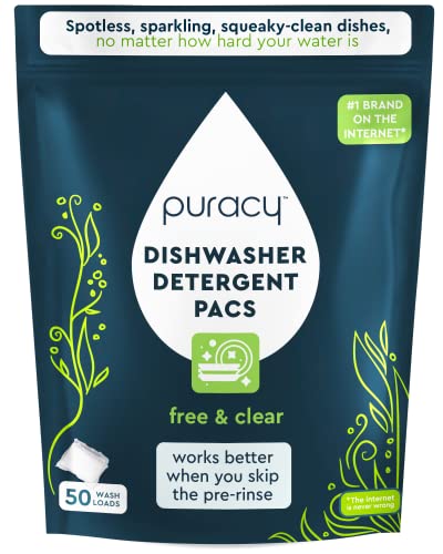 Natural Dishwasher Detergent Pods 50 Count S488101