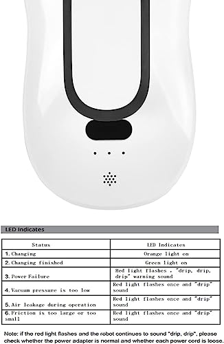 Window Cleaning Robot Vacuum with Ultrasonic Water Spray and Remote Control L60274