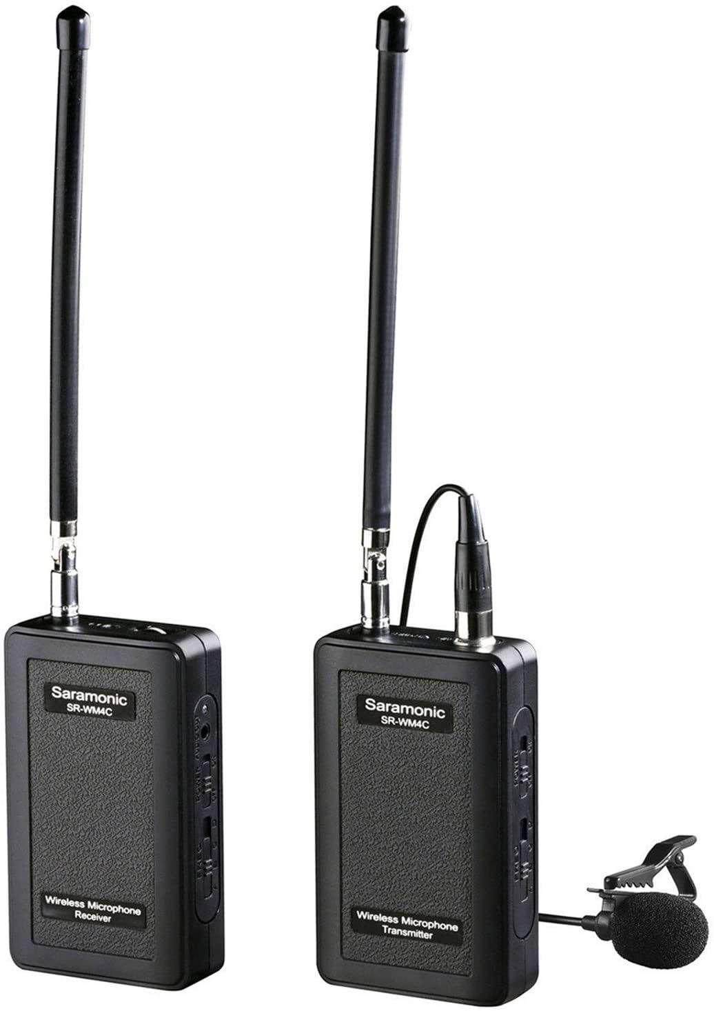 Wireless 4-Channel VHF Lavalier Omnidirectional Microphone System S4426