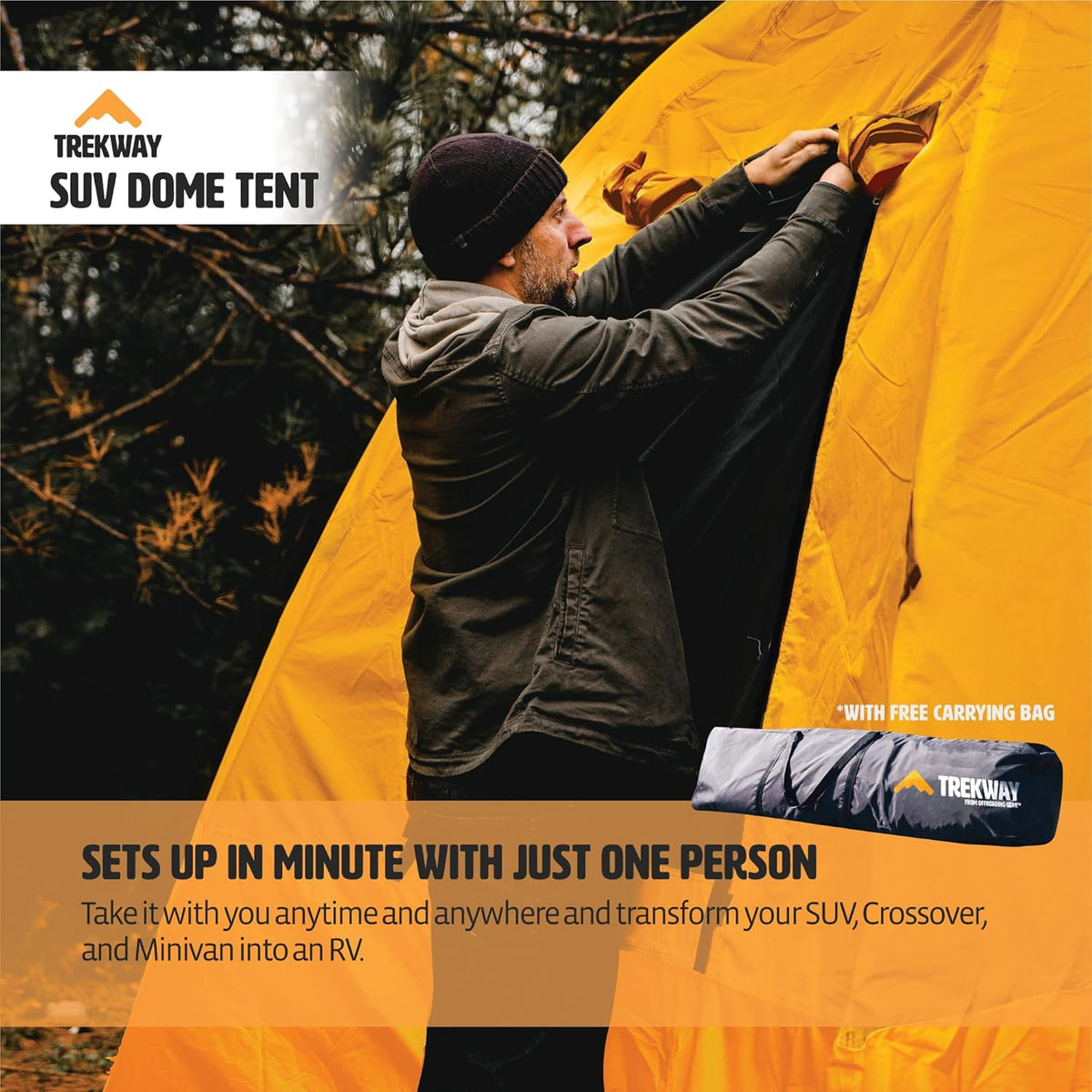 9' x 9' Waterproof Instant Camping Tent G1805