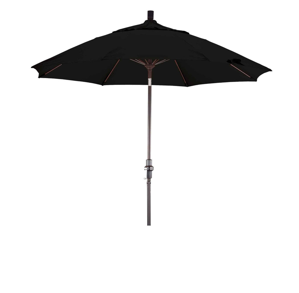 9& Fiberglass Collar Tilt Market Umbrella E439753