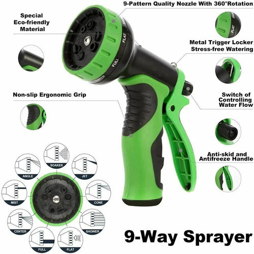 100ft Heavy Duty Expandable Flexible Water Hose A344692