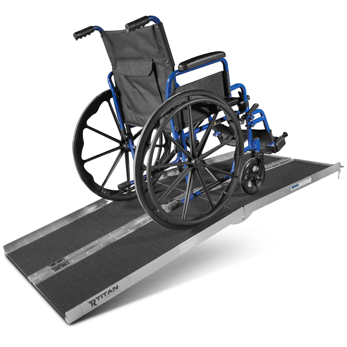 Aluminum Multifold Wheelchair Scooter Mobility Ramp Portable 72x22 B807