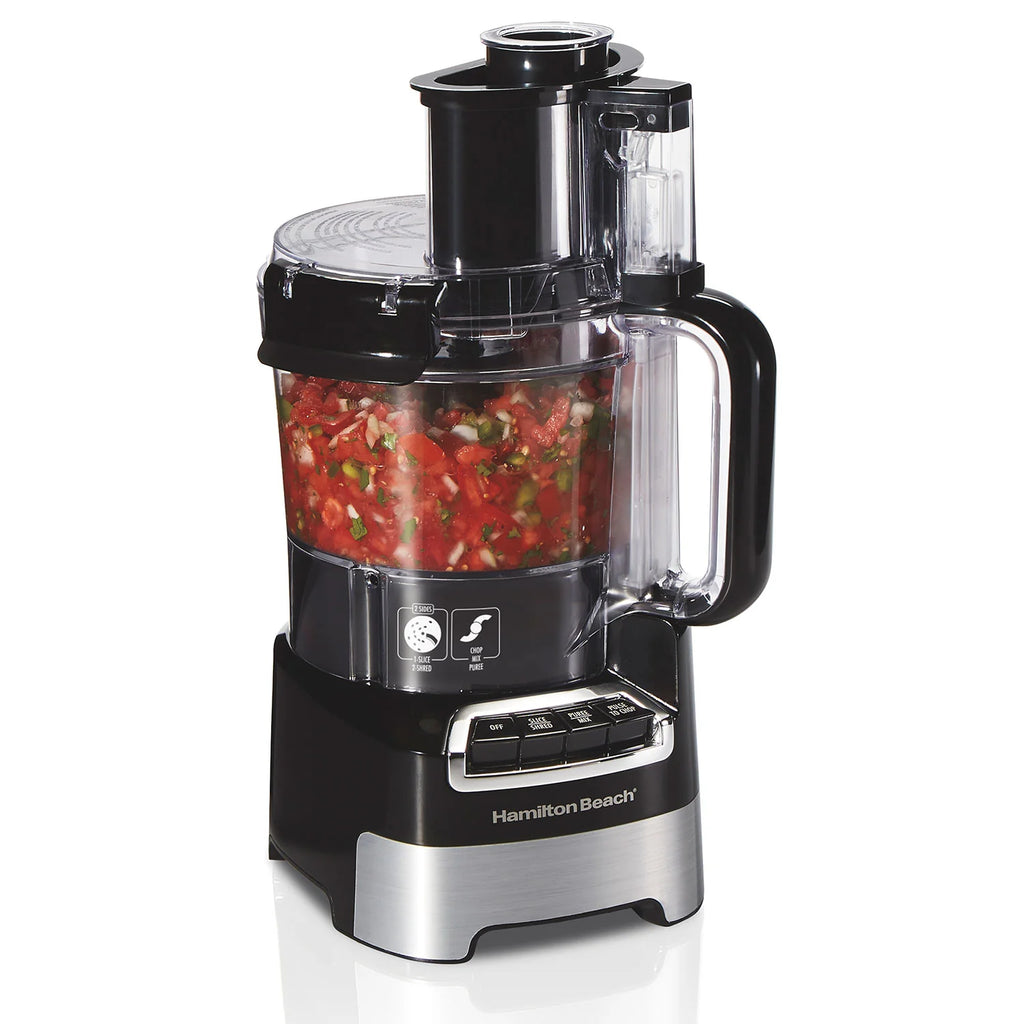 10-cup 450W Black Food Processor R9364