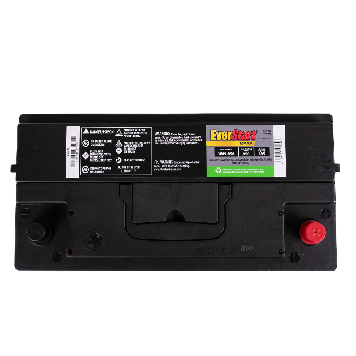 Lead Acid Automotive Battery Group Size H8 12 Volt T973179