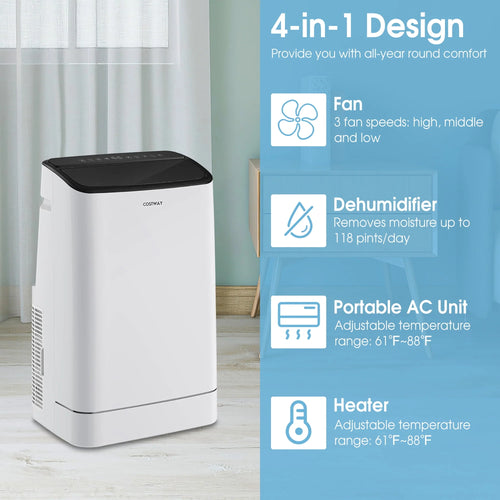 15000 BTU Portable Air Conditioner Y5087