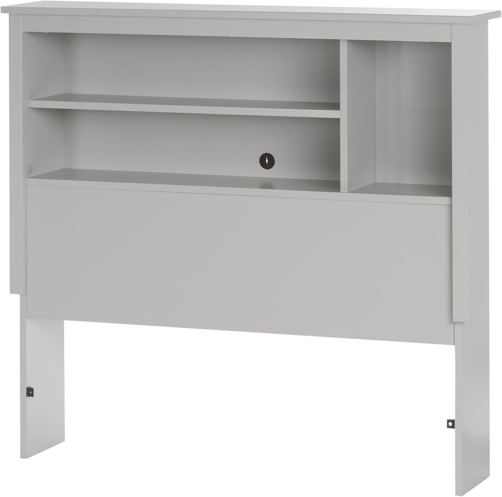 Pure Black Twin Bookcase Headboard Q48453
