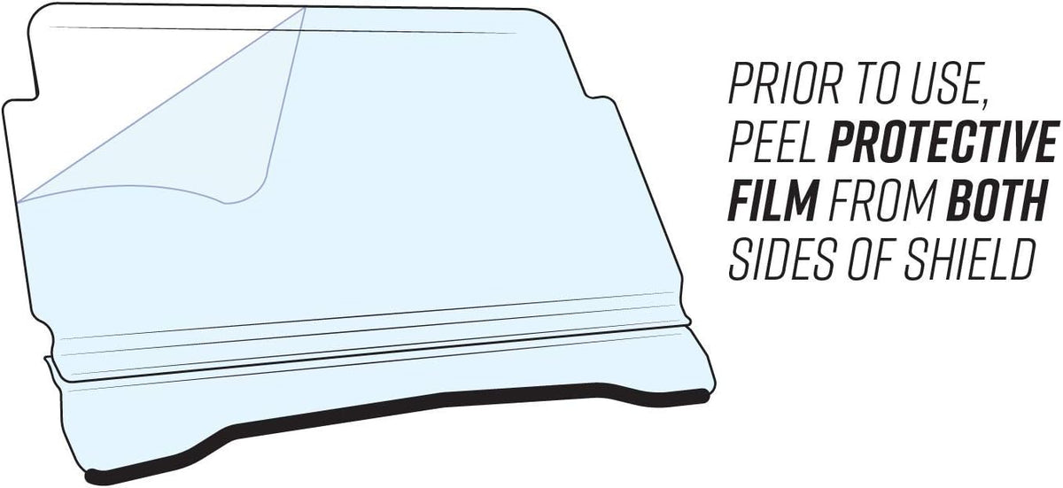 Heavy Duty Flip Windshield for Honda Pioneer 500 J239911