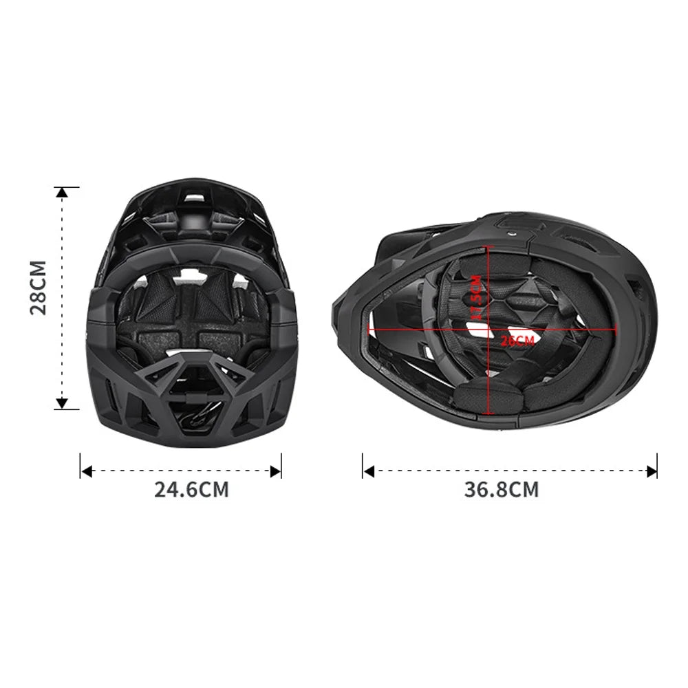 Mtb Helmet With Visor I83120