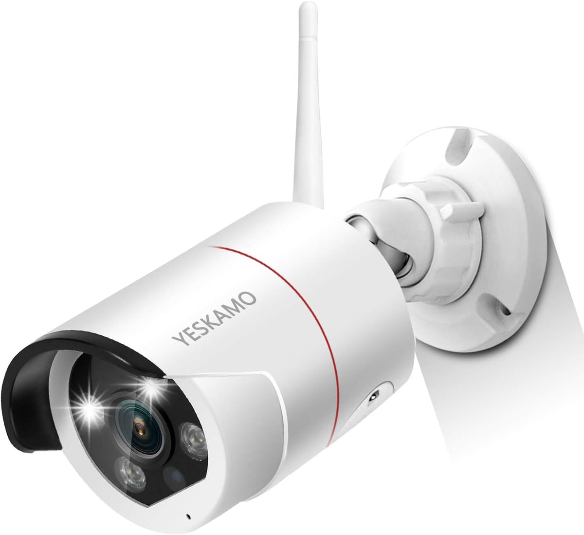 Wireless Security Camera System with 12'' Monitor 3MP WiFi IP Cameras 1TB Hard Drive D2307