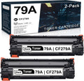 2-Pack Black Toner Cartridge for HP CF279A Printer R743251