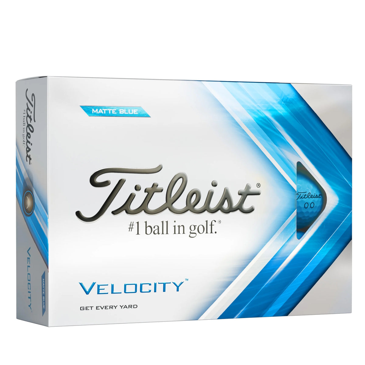 2022 Velocity Golf Balls, 12 Pack, White K5023