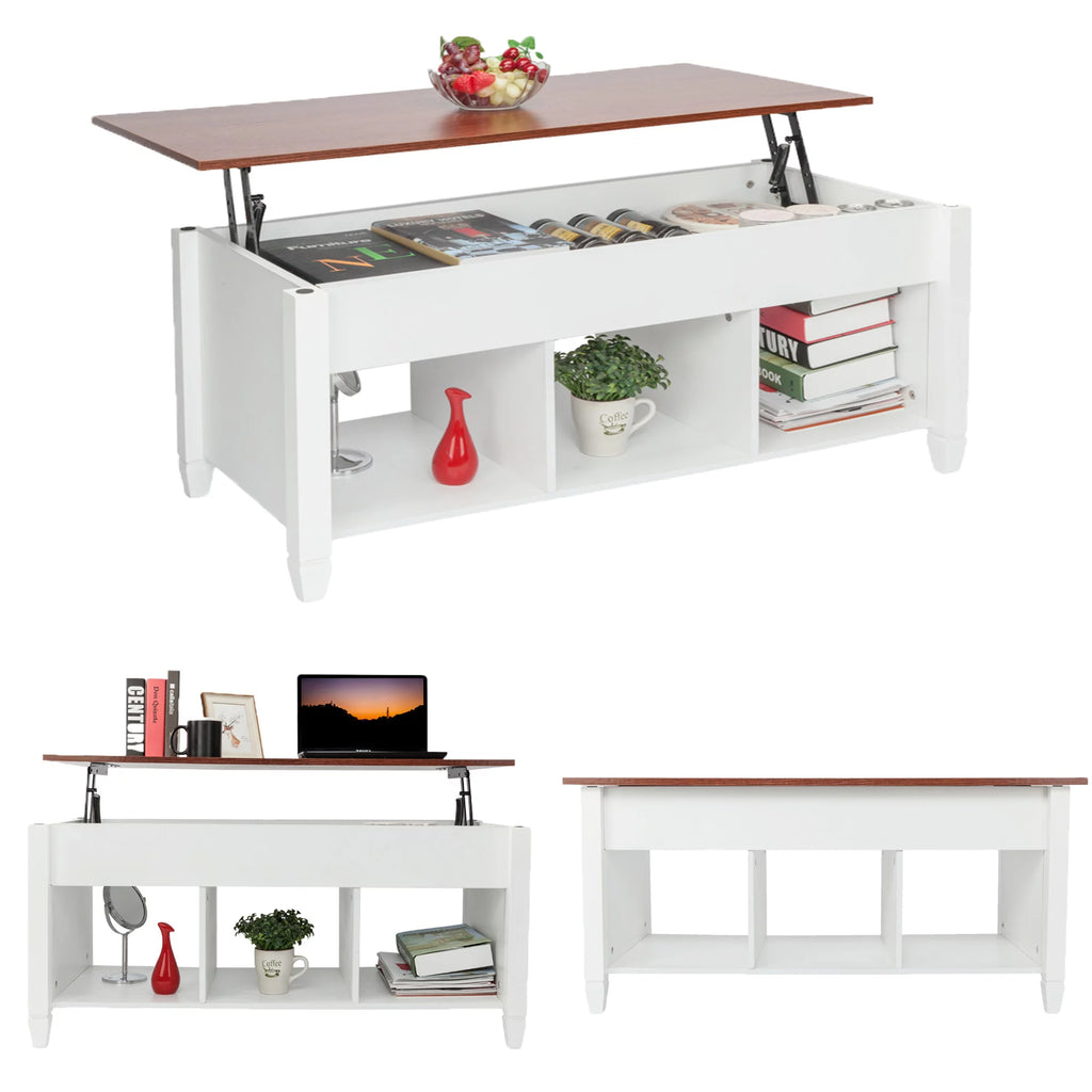 Lift Top Coffee Table with Hidden Compartment A165914