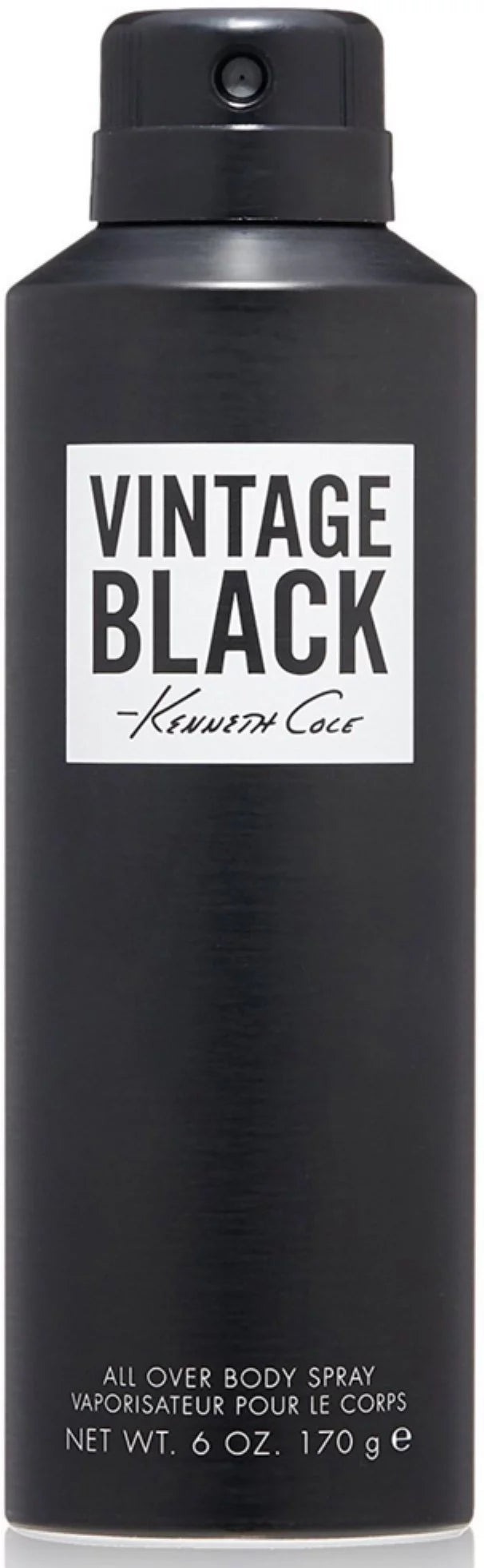 Vintage Black Body Spray 6 oz (Pack of 3) X271
