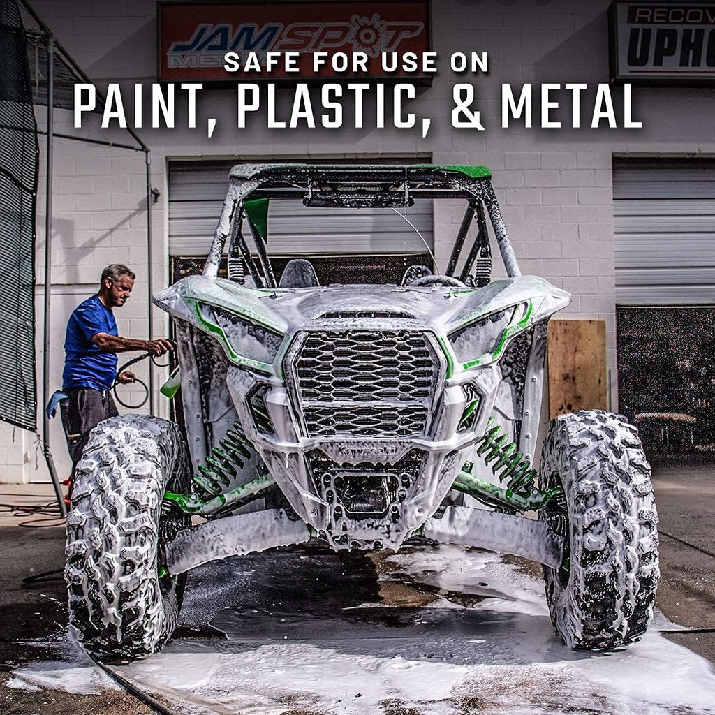 Pressure Washer Foam Cannon, Scrub Brush, and Off-Road Wash Super Concentrated Extra-Thick Soap (32 oz.) P826