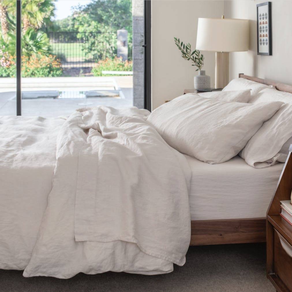 Sand Linen Duvet Cover I735310