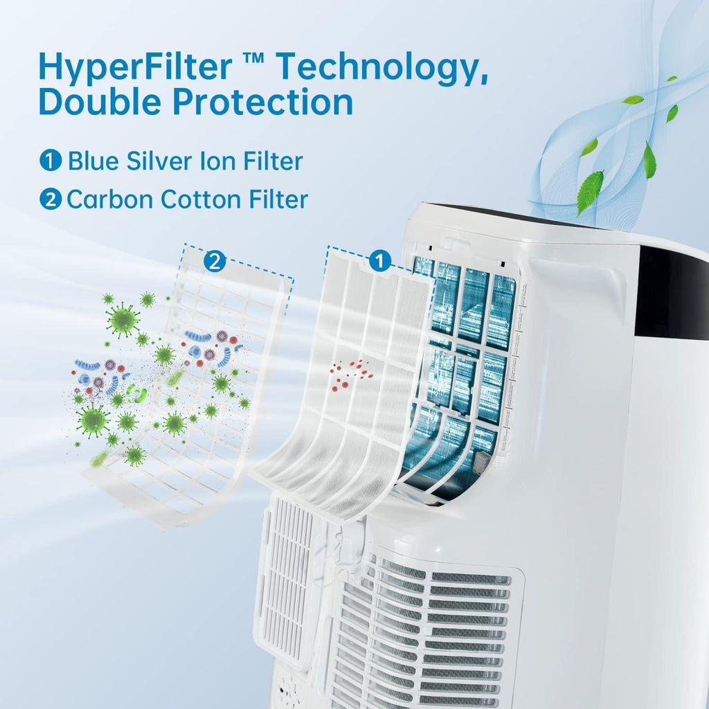 10,000BTU Portable Air Conditioner with Remote Control A825