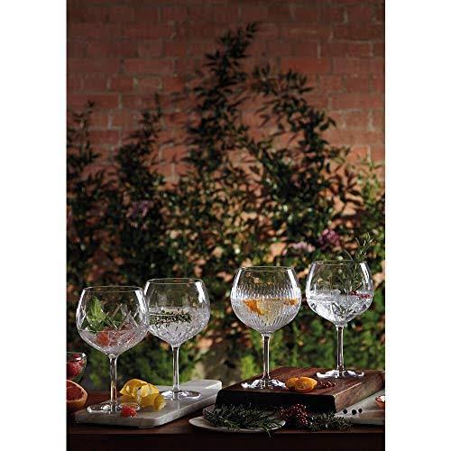 Clear 22 oz Gin Balloon Glass Pair U76632