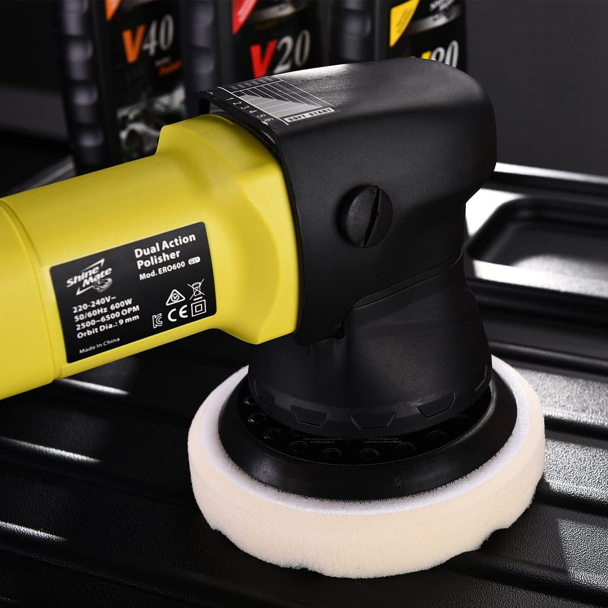 Dual Action Polisher with Foam Pads O575