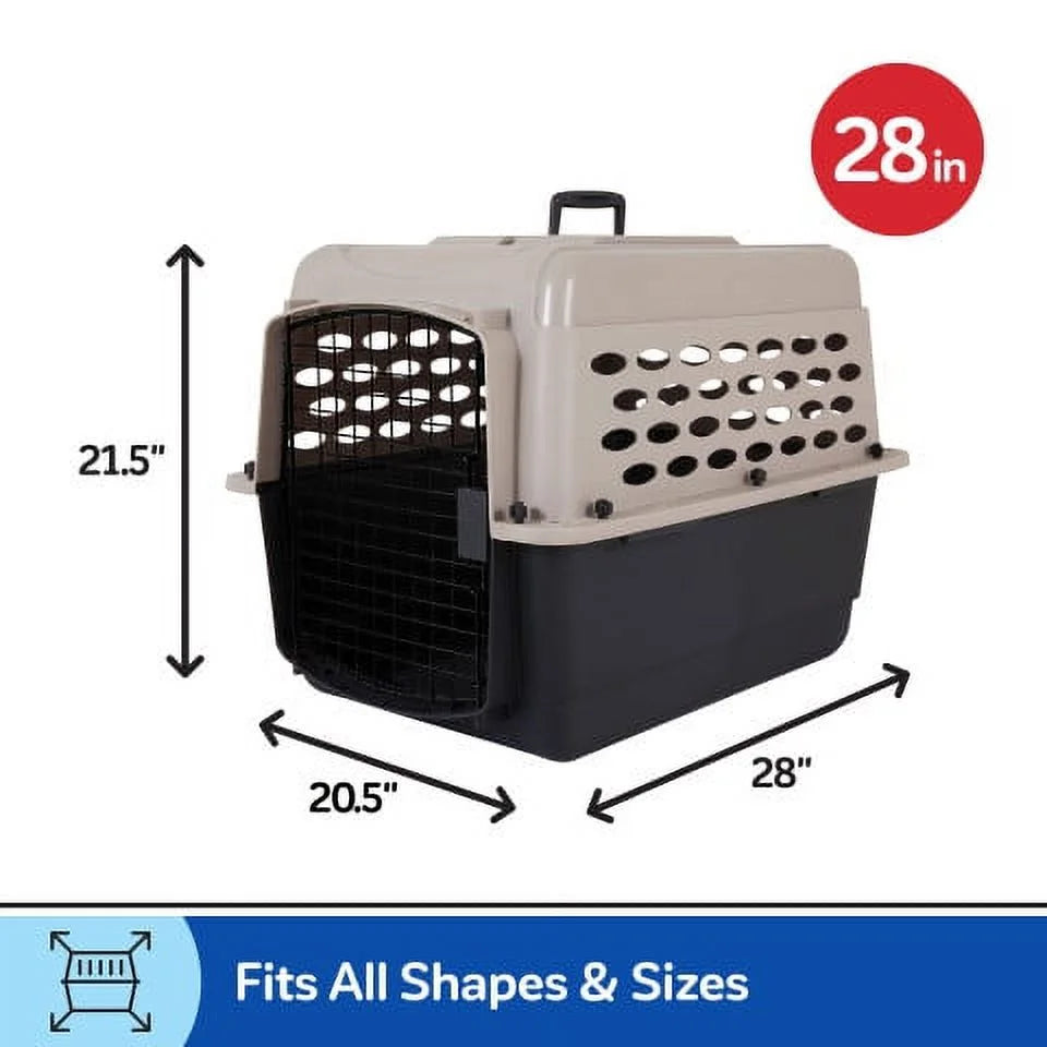 Plastic Travel Dog Kennel 32 Medium Dog Crate A1298