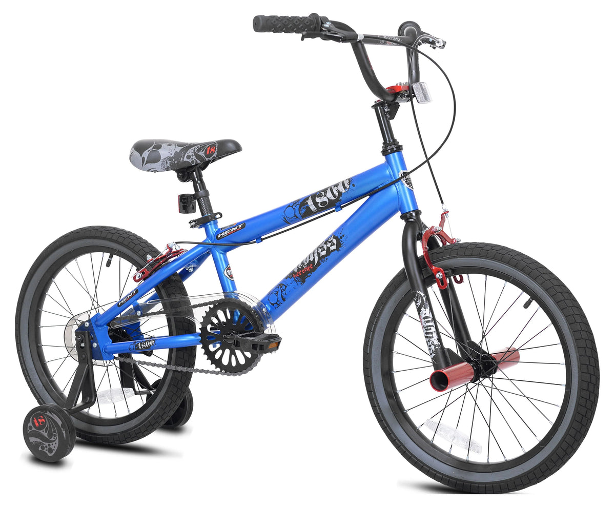 18-inch Blue Freestyle BMX Bicycle B298
