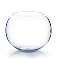 Clear Glass Bubble Bowl Vase E39524